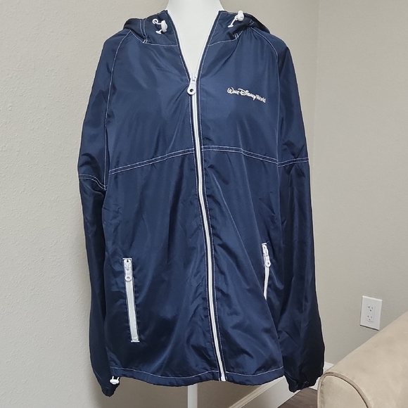 NWT Disney Blue Windbreaker - Picture 1 of 9